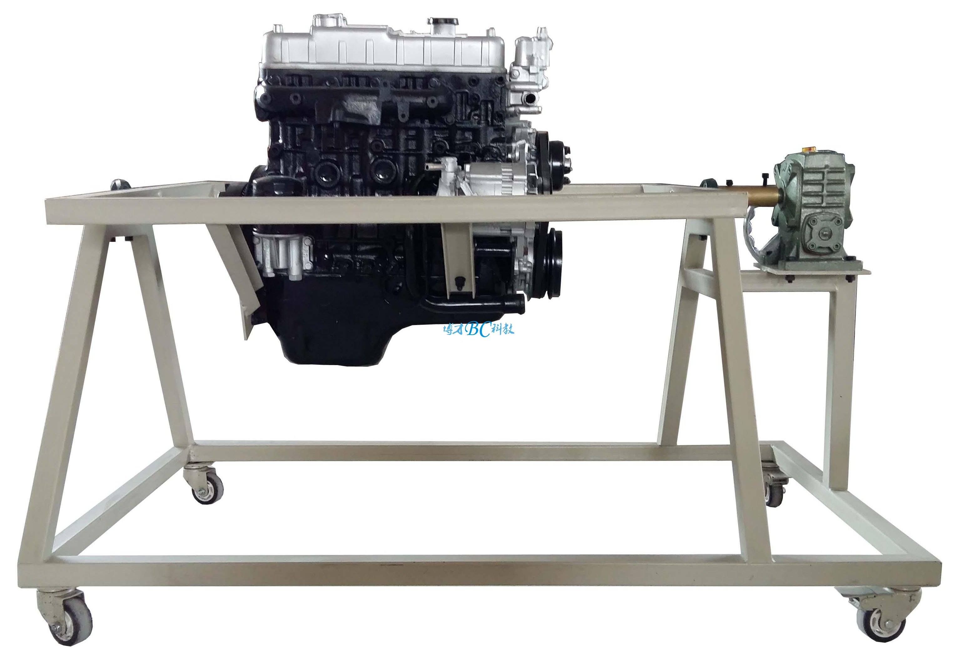 五十鈴4JB1拆裝用柴油發動機附翻轉架